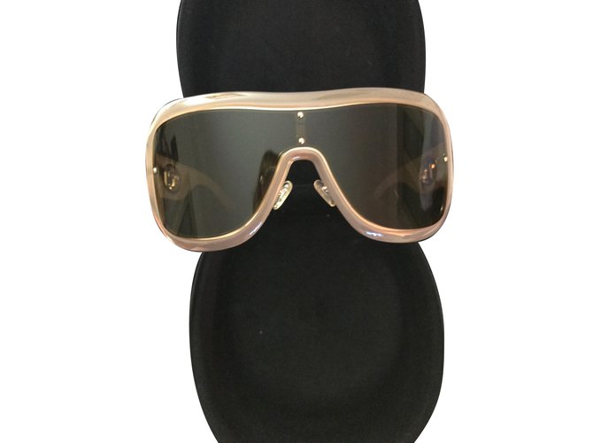 Christian Dior Gafas de sol Beige Plástico  ref.58656