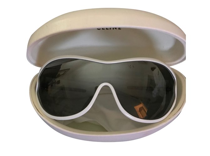 Céline Sunglasses White Plastic  ref.58659