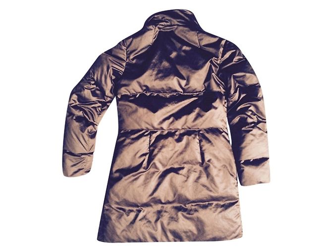 Paule Ka Down Jacket Cognac Wool