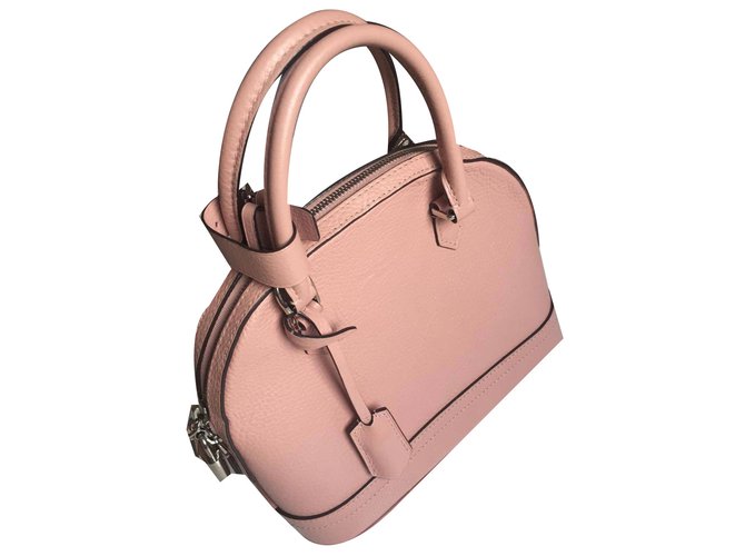 Louis Vuitton Alma bb Pink Leder  ref.58818