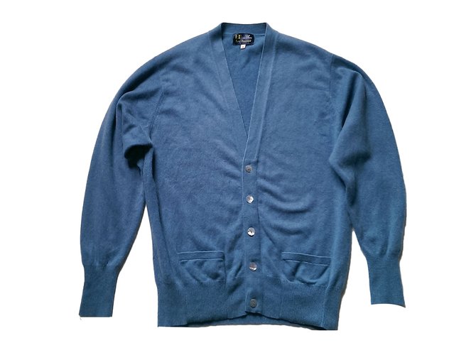 Eric Bompard Sweaters Blue Cashmere  ref.58819