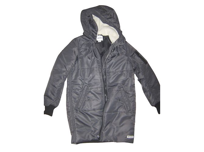 Converse Black Down Jacket with Hood
