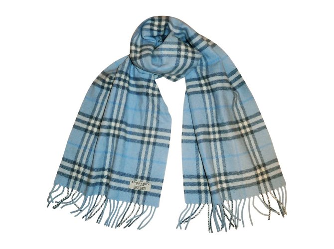 burberry teal scarf
