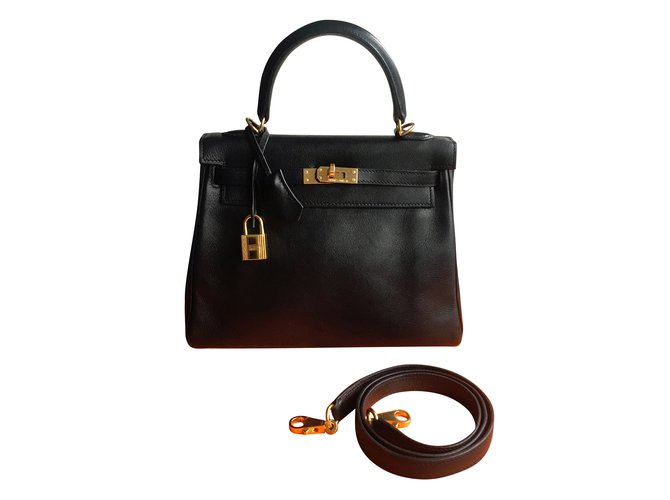 hermes kelly 25 black