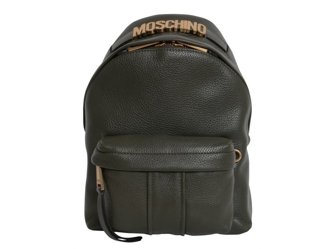 Moschino Moschino leather backpack 