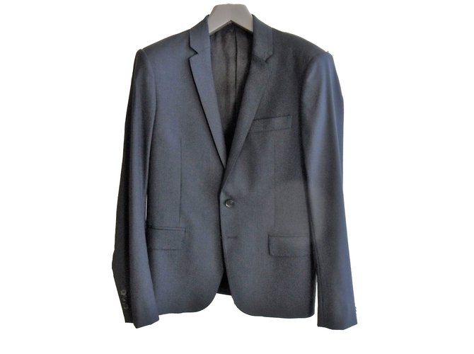 Il nuovo blazer da uomo di Les hommes Blu Lana  ref.59158