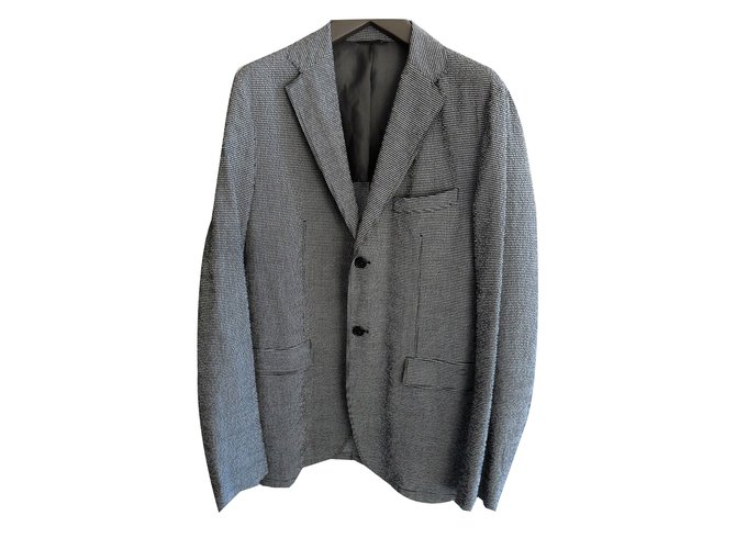 Jil Sander Light summer jacket Grey Cotton  ref.59243