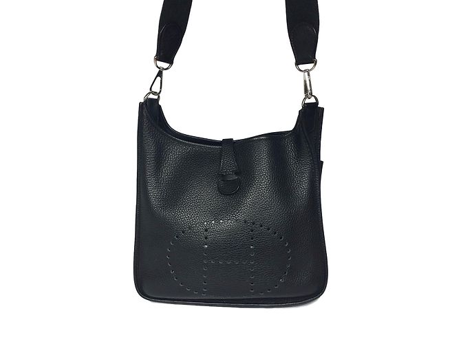 Hermès Evelyne Nero Pelle