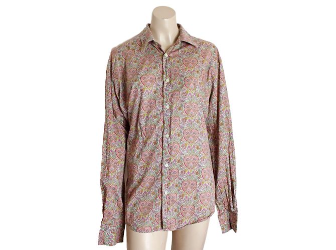 Blusa de Algodón Paisley Rosa Essentiel Antwerp