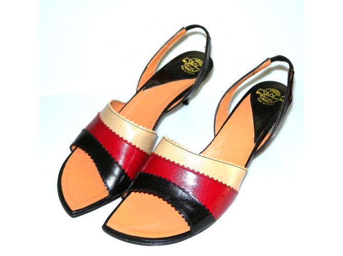 Robert Clergerie Sandals Multiple colors Leather  ref.59477