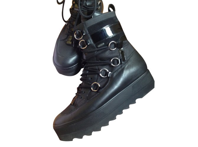 Autre Marque Högl Ankle boots Black Leather  ref.59480
