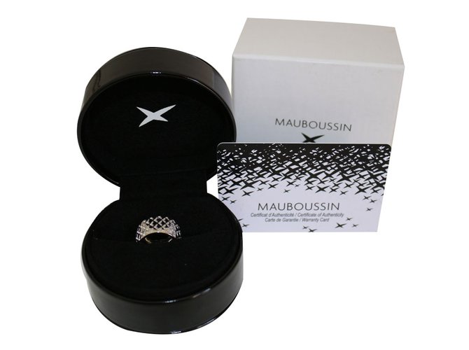 Mauboussin Rings Silvery Silver  ref.59524
