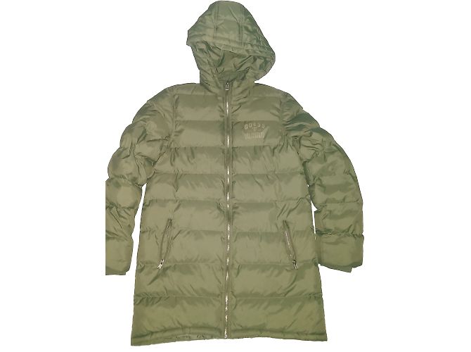 Guess Daunenjacke mit Kapuze Mädchen Khaki