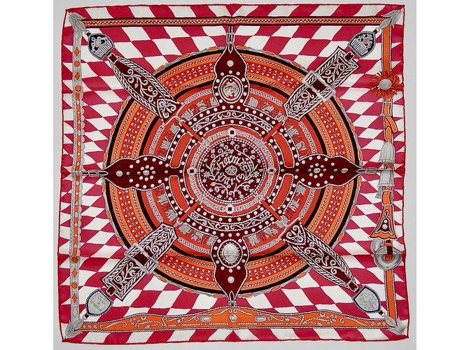 Hermès Sciarpe di seta Multicolore
