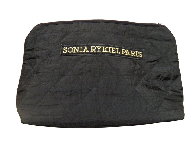 Sonia Rykiel Purses, wallets, cases Black Nylon  ref.59706