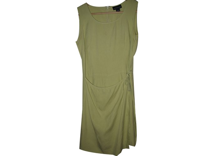 Ann Taylor Dresses Green Silk  ref.59837