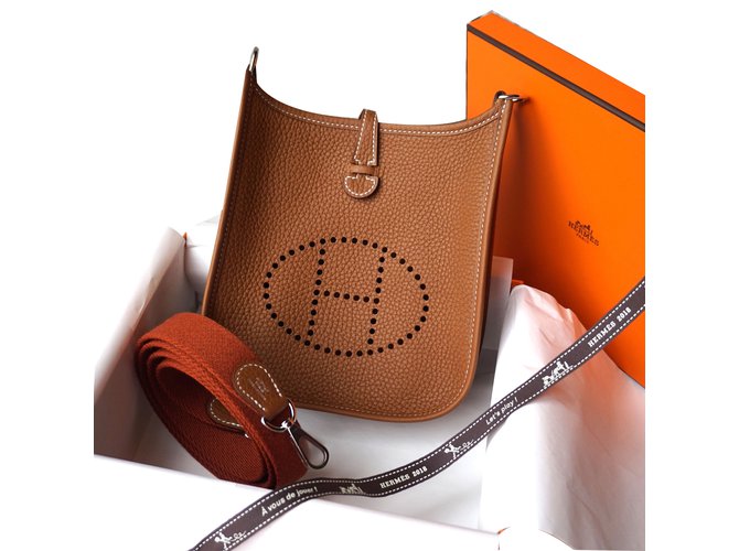 Hermès Evelyne TPM Handbags Leather 