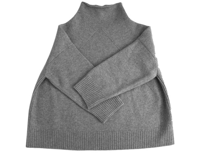 Céline Grey Celine Sweater Wool  ref.73357
