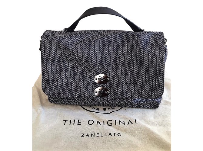 Zanellato neue Tasche für Männer Mehrfarben Leder Nylon  ref.60164