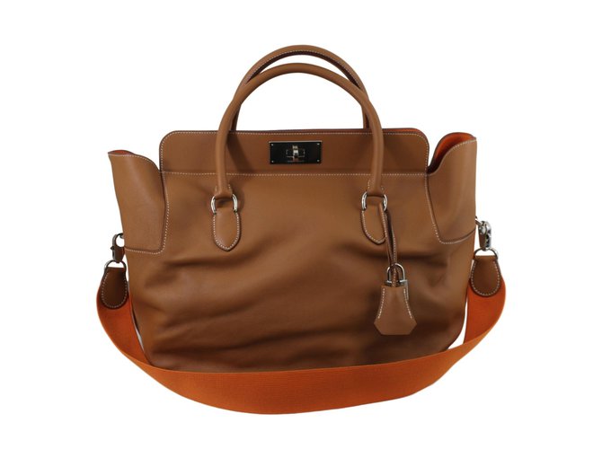 Hermès Toolbox 33 Brown Leather  ref.60328
