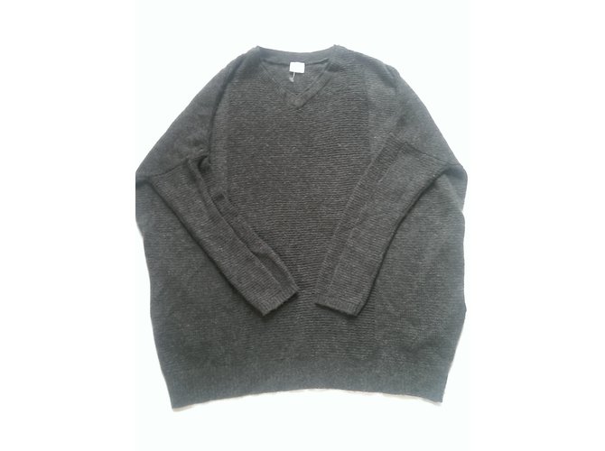 Autre Marque Knitwear Grey Cashmere Wool  ref.60595