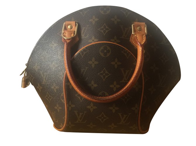 Louis Vuitton Ellipse MM Brown Leather  ref.60456