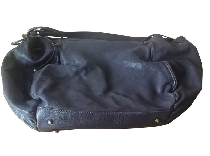 Gerard Darel Handbags Blue Leather  ref.60458