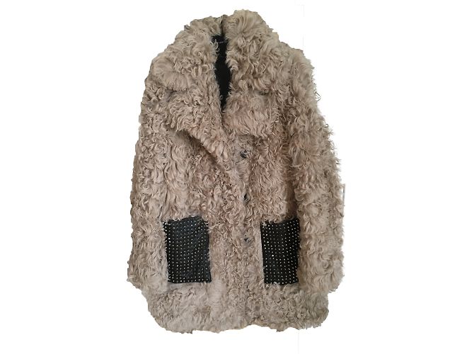 Philippe Plein Cappotti, Cappotti Beige