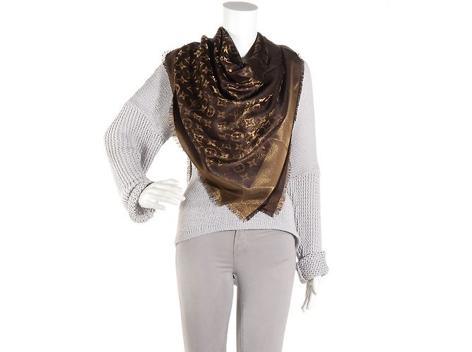Louis Vuitton Foulards Marron