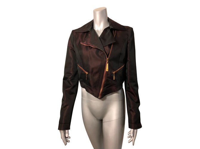 Just Cavalli Style perfecto Polyester Bordeaux  ref.60649