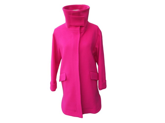 Marella Coats, Outerwear Pink Wool  ref.60667