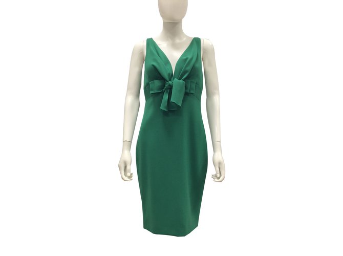 Dsquared2 Dresses Green Wool  ref.60826