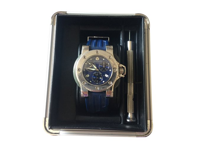 Aquanautic Relógios finos Azul marinho Aço  ref.60909