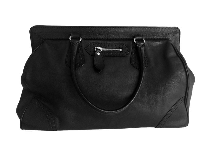 Strenesse Handbags Black Leather  ref.60996
