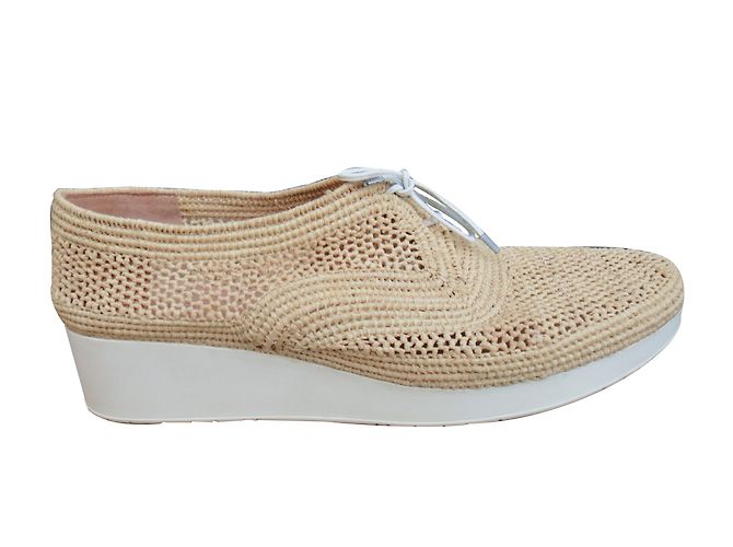 Derbies Robert Clergerie Vicolei Beige de rafia