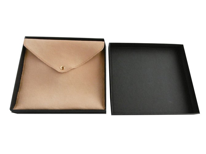 Scatola interna dei gioielli della collana di gioielli Bulgari e scatola esterna Nero Grigio antracite Pelle Cotone  ref.61045