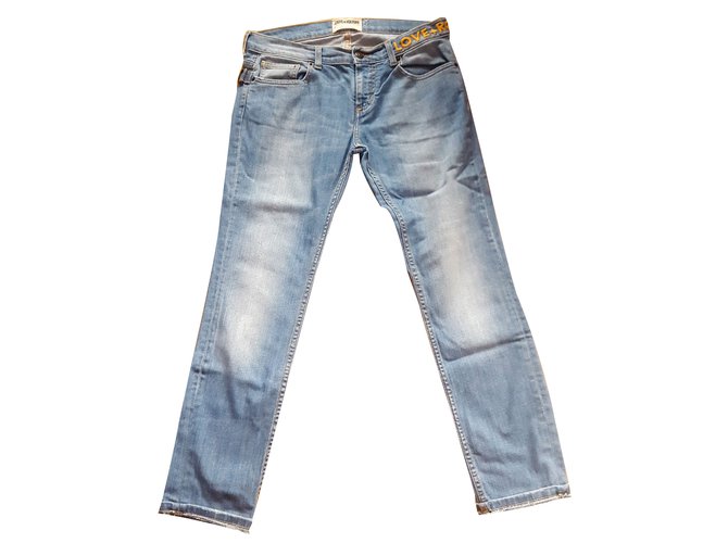 Zadig & Voltaire Jeans Blue Cotton  ref.61060