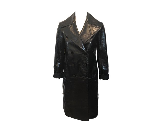 The row Leather coat Black  ref.61242