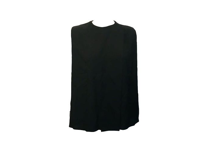 Jaqueta sem mangas preta Haider Ackermann de lã e viscose Preto