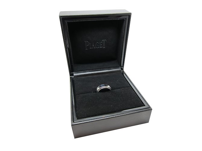 Bague Piaget en or blanc taille 53 Argenté