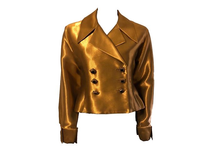 Lolita Lempicka Jacke Gold Viscose