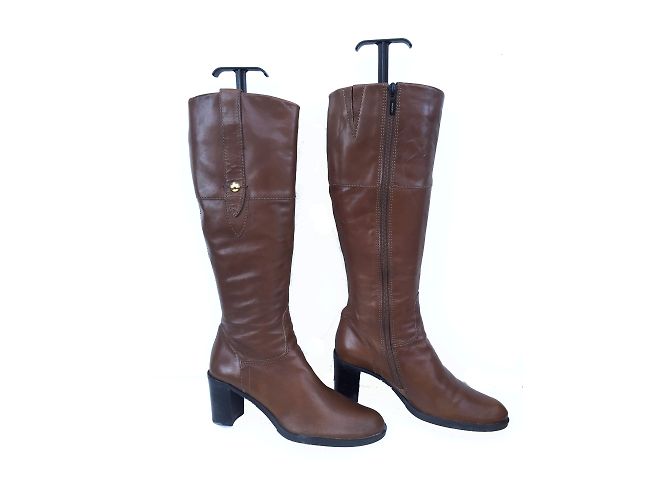 Geox Braune Lederstiefel
