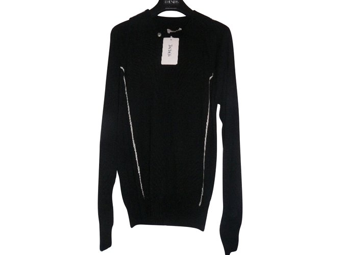Versace Suéteres Negro Lana  ref.61673