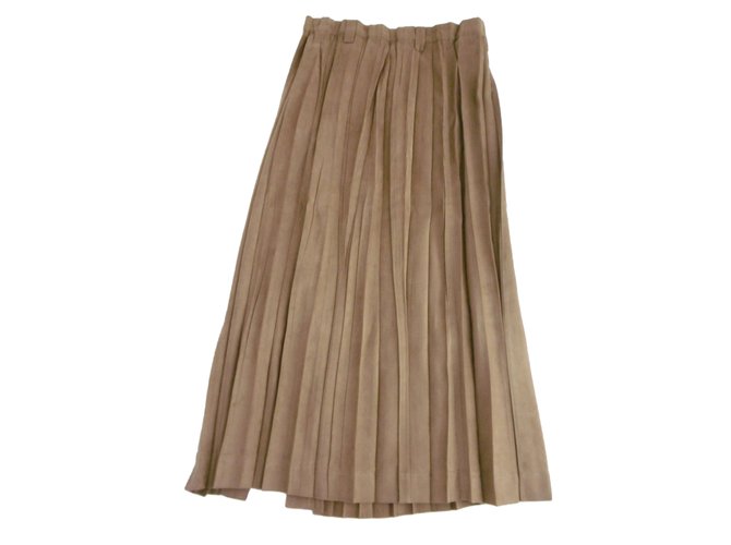 Issey Miyake White Label Pleated Skirt Synthetic  ref.61696