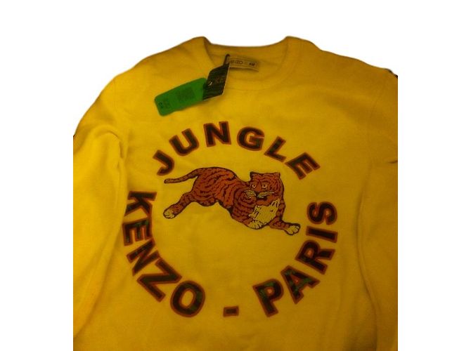 Autre Marque Pullover mit Kenzo Tiger-Logo Weiß 