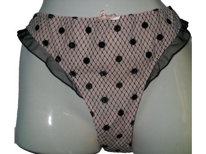Autre Marque Bragas de encaje rosa Charmel Lise Charmel