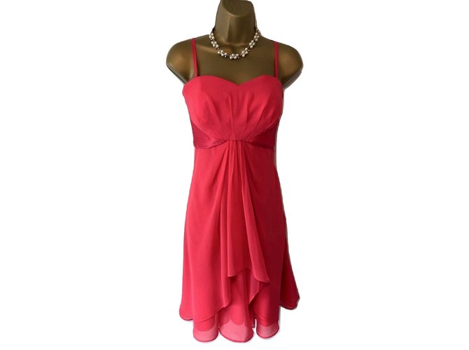 Coast Dresses Coral Polyester  ref.61932