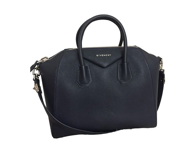 Bolsa de mão Givenchy Antigona em couro azul