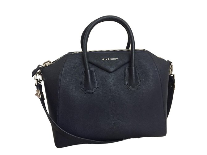 Givenchy Antigona Azul Couro  ref.62007