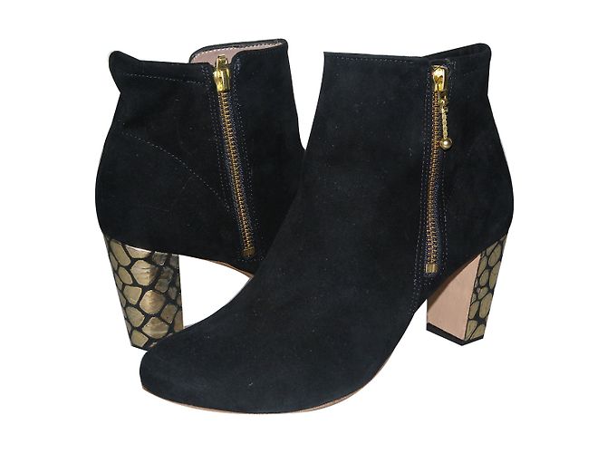 Avril Gau Bottines Noir